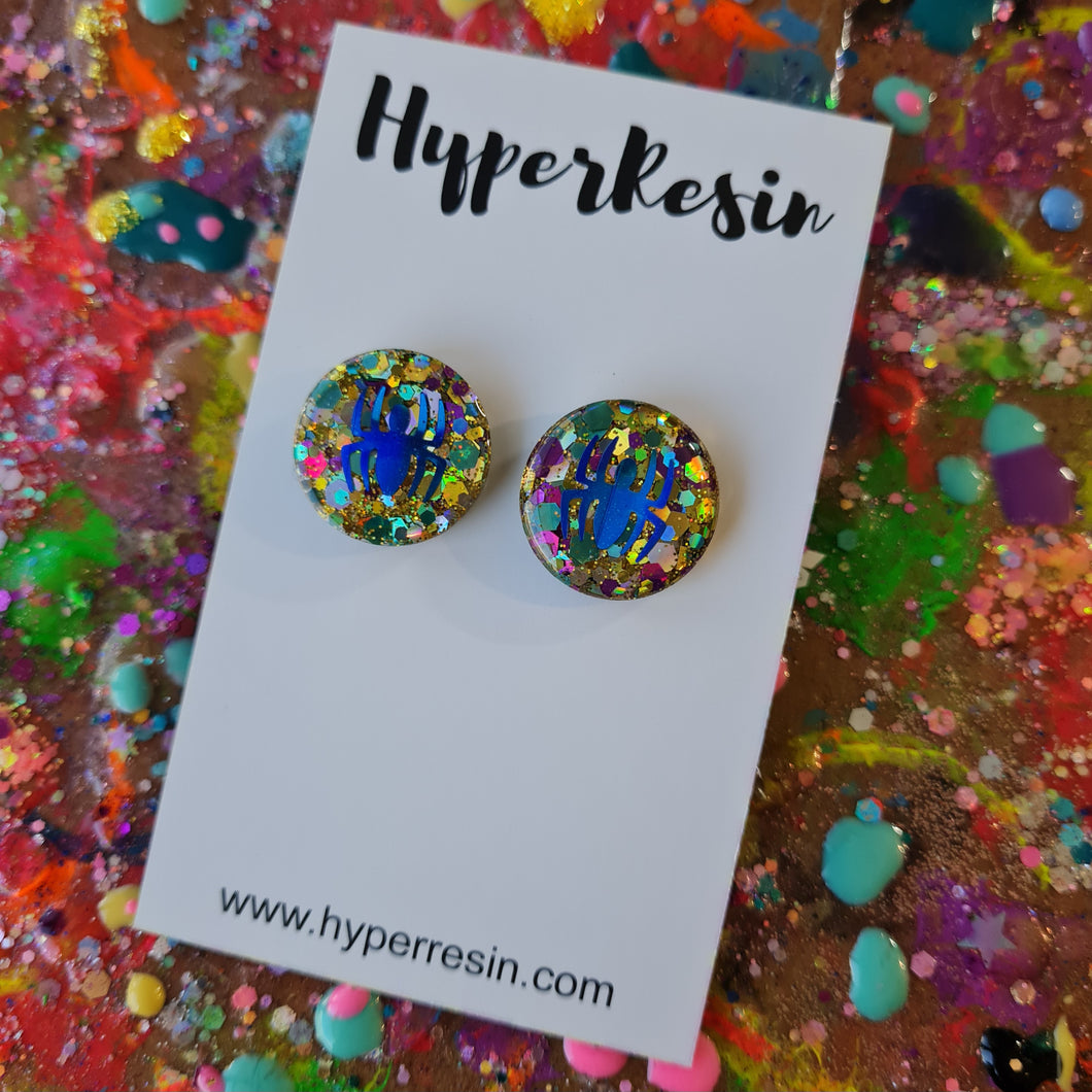18mm Spider Statement Stud