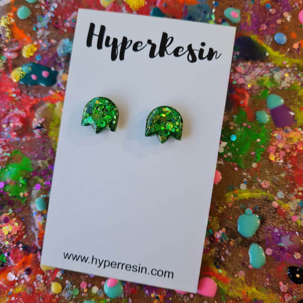 12mm Tulip Statement Stud