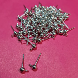Add - 4mm Stainless Steel Ball Stud Top
