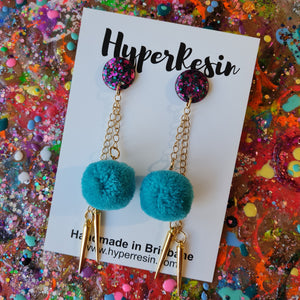 Puff Punk Dangle