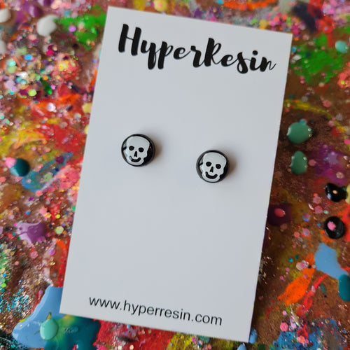 10mm Mini Skull Stud