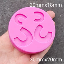 Load image into Gallery viewer, Silicone Hoop Earring Mould