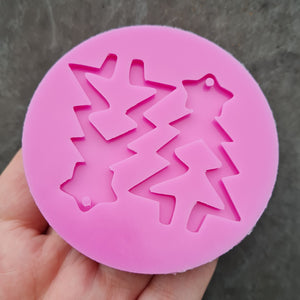 Christmas Silicone Earring Mould