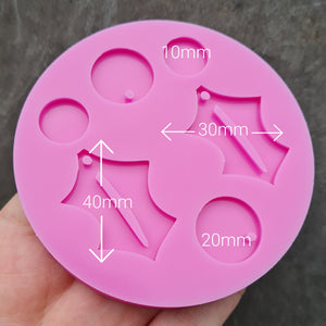 Christmas Silicone Earring Mould